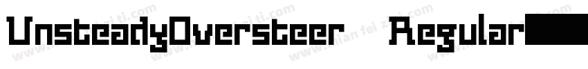 UnsteadyOversteer Regular字体转换